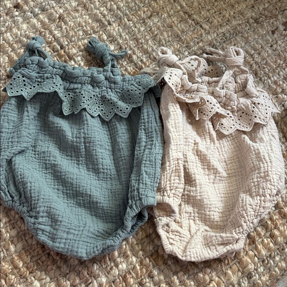 Rylee + Cru Rompers 3-6 months - Picture 4 of 4